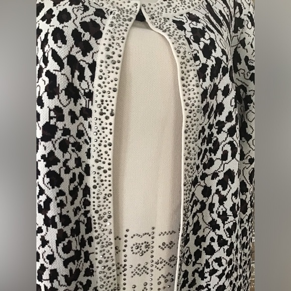 Kayla By Tally Taylor Knit Dress With Cardigan Size 6 Designer Church - Picture 9 of 13